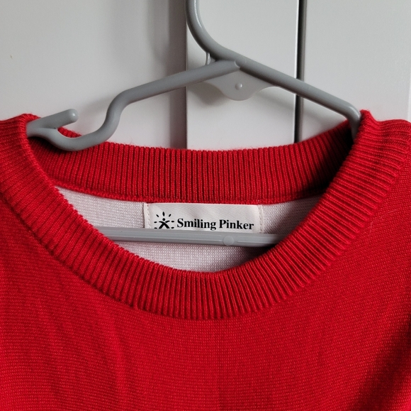 Kids Christmas Sweater Dress - Picture 4 of 6